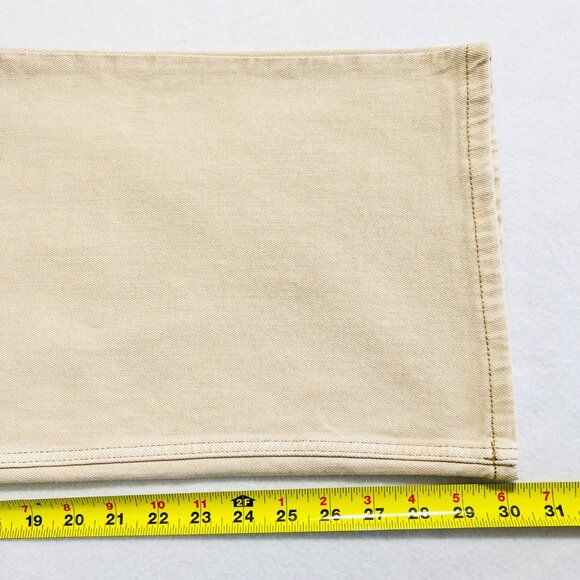 NWT Wrangler Women's Loose Straight Leg Stretch Mid Rise Tan Denim Jeans Size 32 - Picture 11 of 11